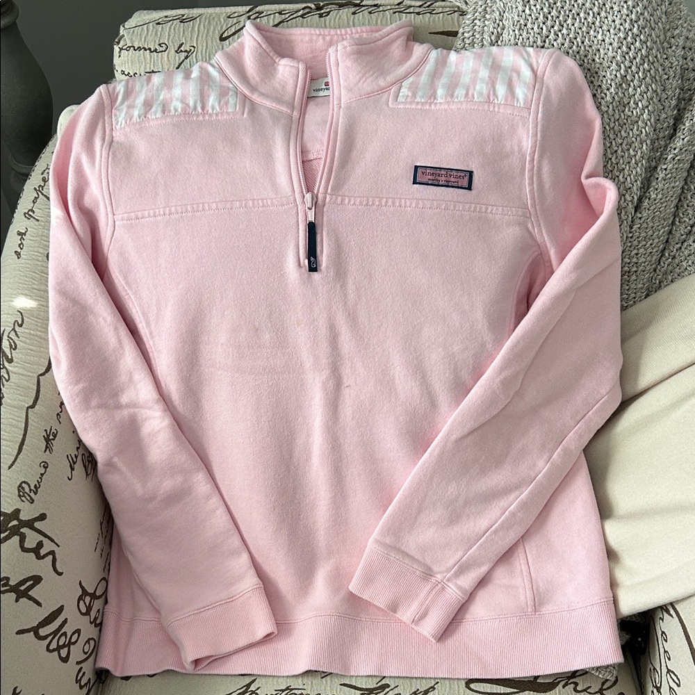 Vineyard Vines Light Pink Women's Crew Neck Sweater